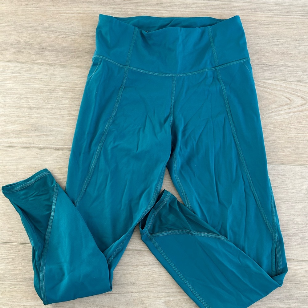 Athleta Teal 7/8 Leggings